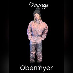 Women’s Vintage Obermeyer Ski Suit.